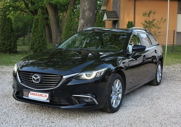 Mazda 6 cena 48800 przebieg: 234000, rok produkcji 2015 z Wieruszów małe 254